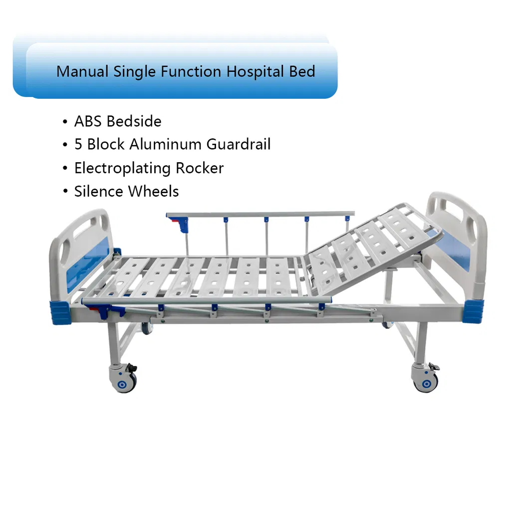 1 Function Hospital Bed with Side Guards B04