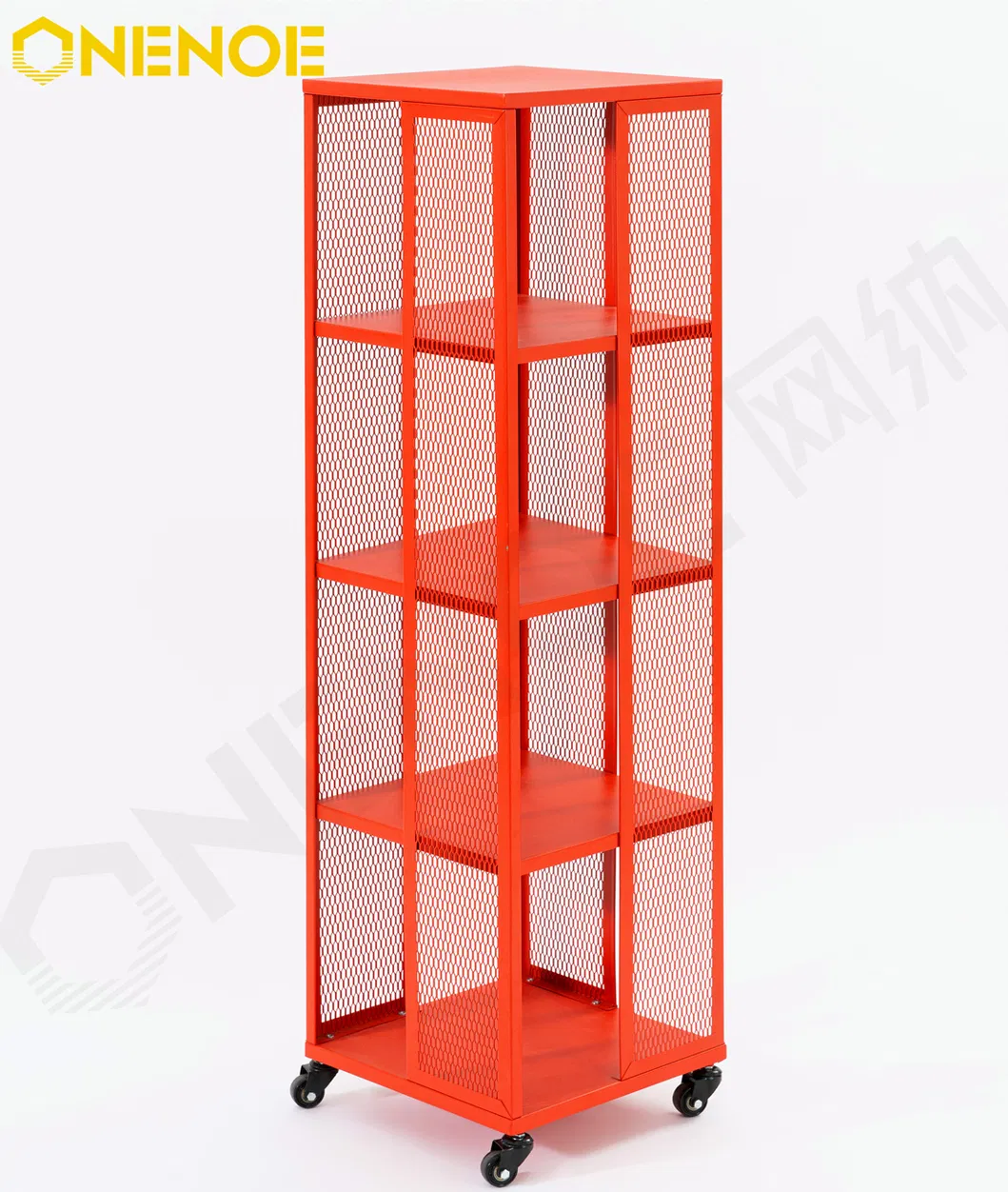 10% off Onenoe Office Metal Furniture Storage Organzier Shelving Bookcase Display Stand Bookshelf Filing Cabinets Bookcase Display Rack Bookstack Bookcase