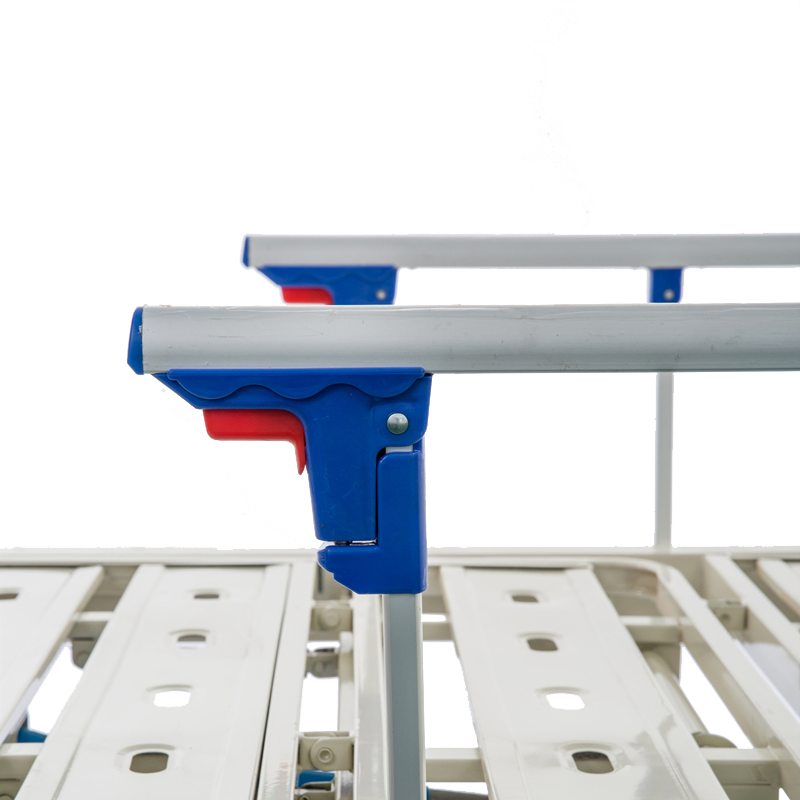 2 Function Medical Steel Adjustable Economic Hospital Bed with Ce