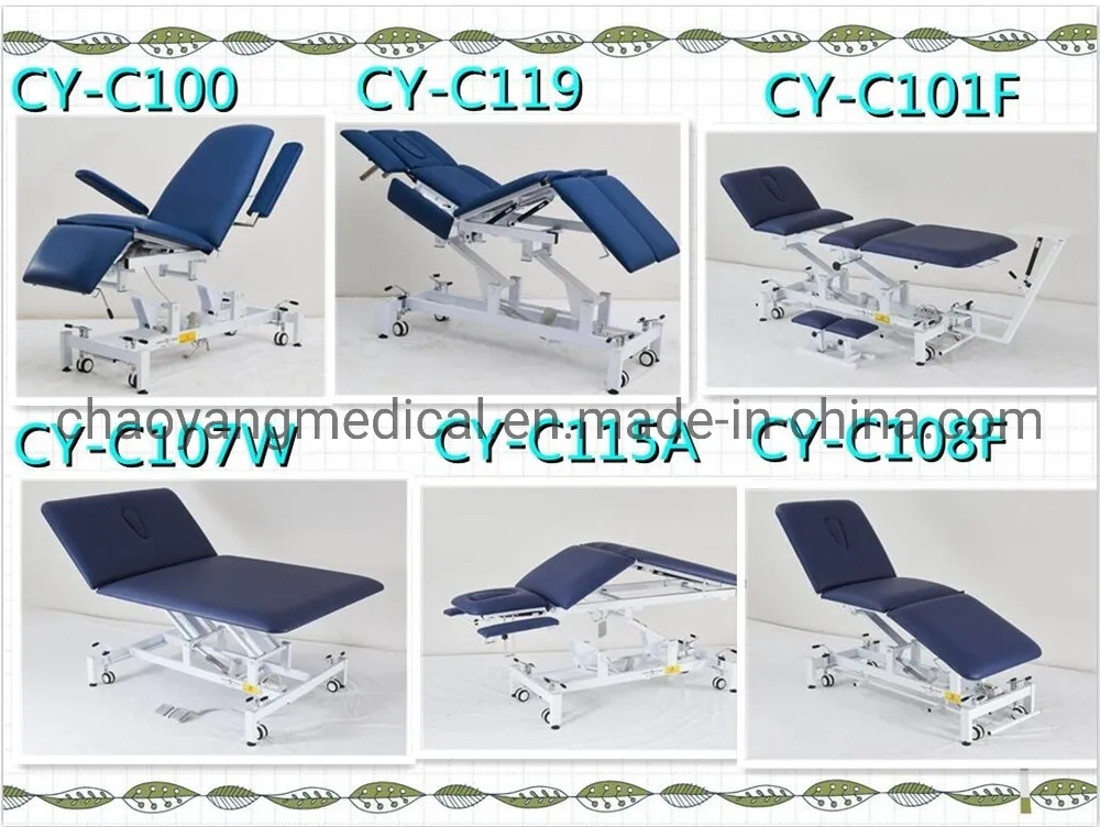 250kgs Weight Capacity Used Electric Adjustable Physiotherapy Massage Table Bed