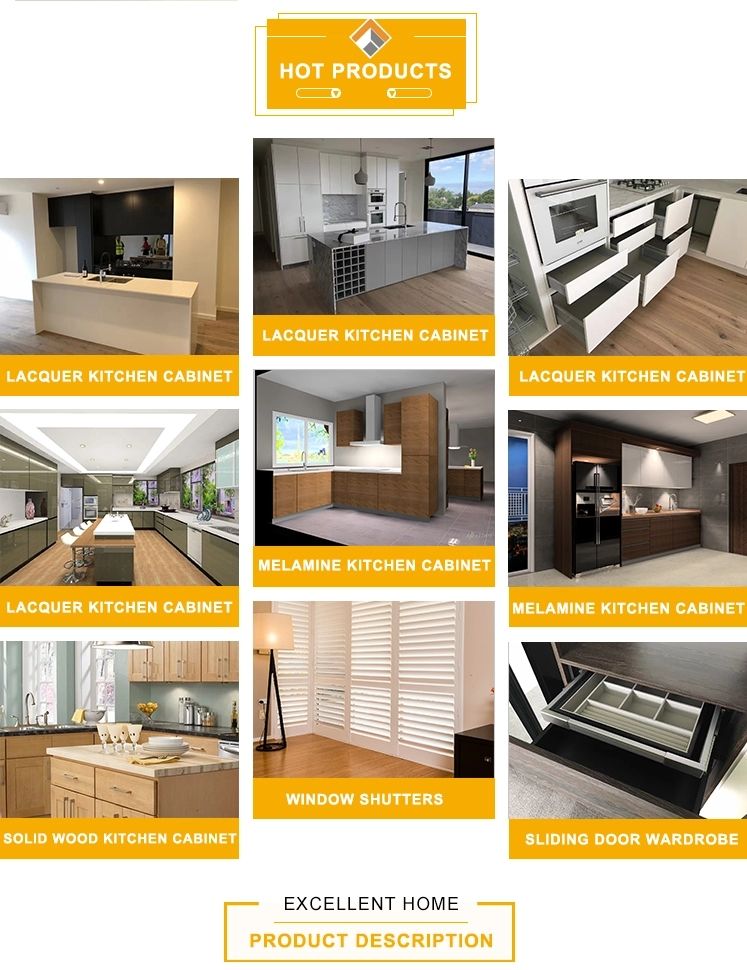 Australia Lacquer 2 PAC White Modular Kitchen Cabinets Joinery Townhouse project