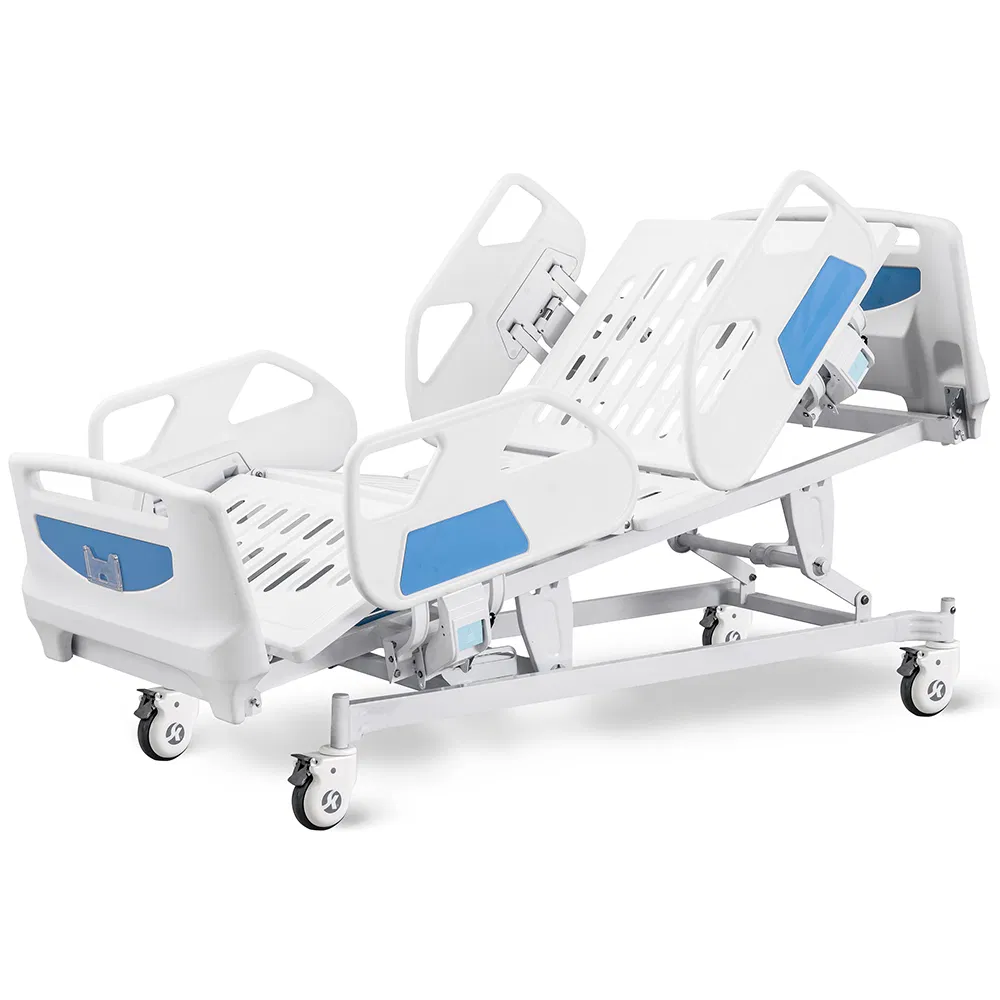 B6e Adjustable Professional Electric Medical Clinic ICU Bed with Side Rails