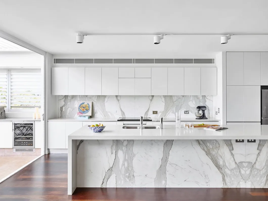 Best Sale Light Grey Handleless Kitchen Cabinet Set