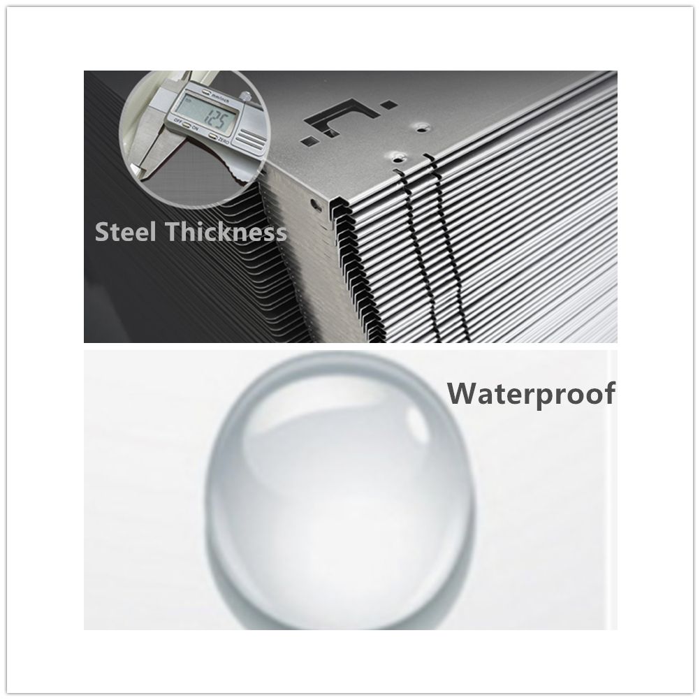 Black Stow 3-Drawer File Cabinet