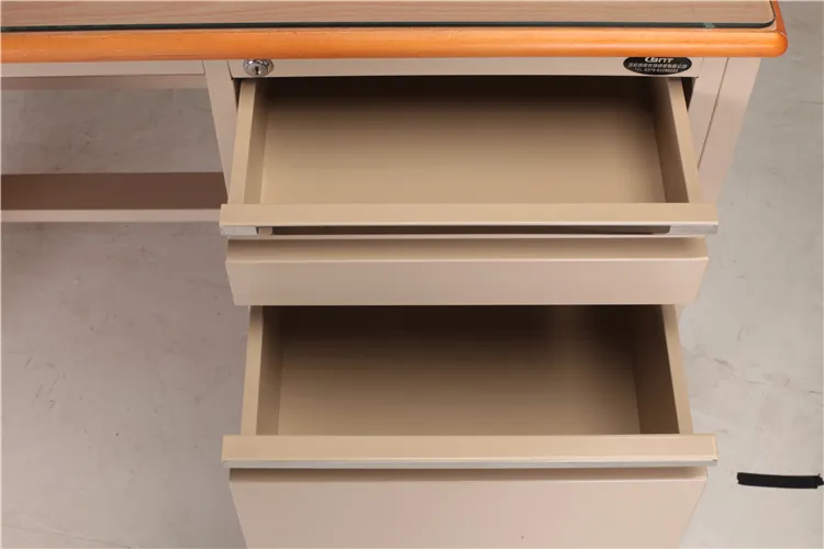 Book Desk with Two Drawers Office Study Work Table