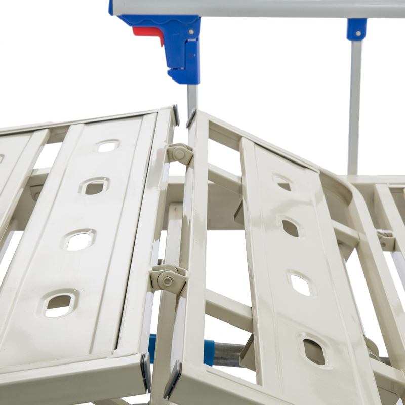 Ce Certified 2 Function Manual Fold-Able Hospital Beds for Sale with Low Price