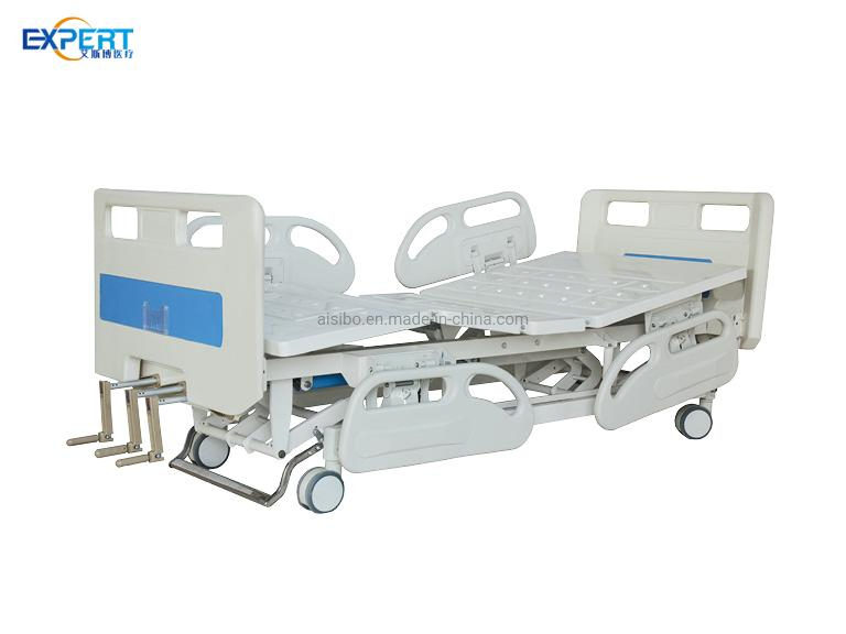 Cheap Price ICU Ward Room 5 Function Electric Hospital Bed Electronic Medical Bed for Patient