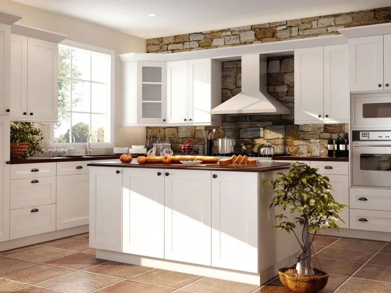 China Solid Wood Kitchen Furniture Cabinet Gabinete De Cocina