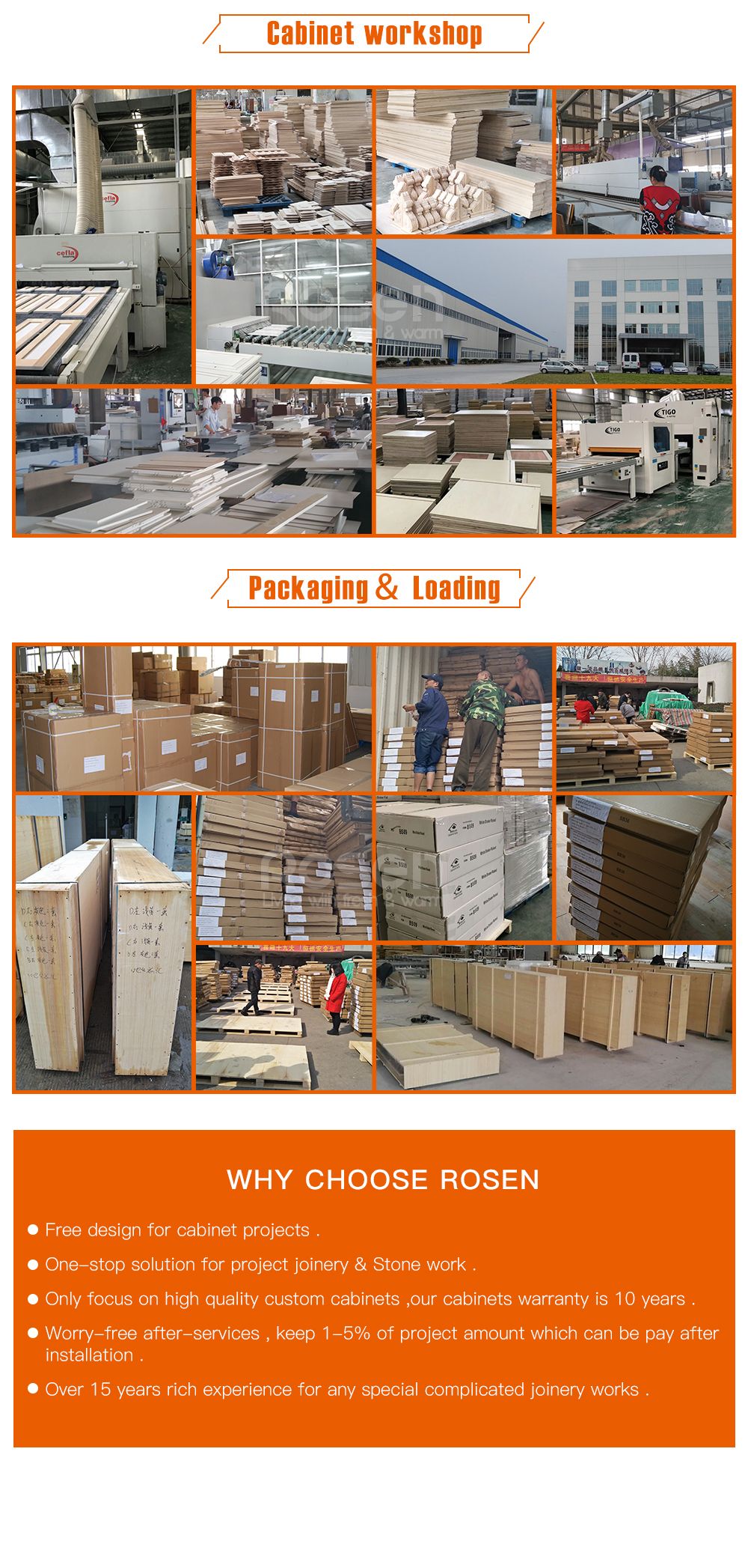 Customized Oak Wood Veneer Walk-in Closets and Armoire Factory