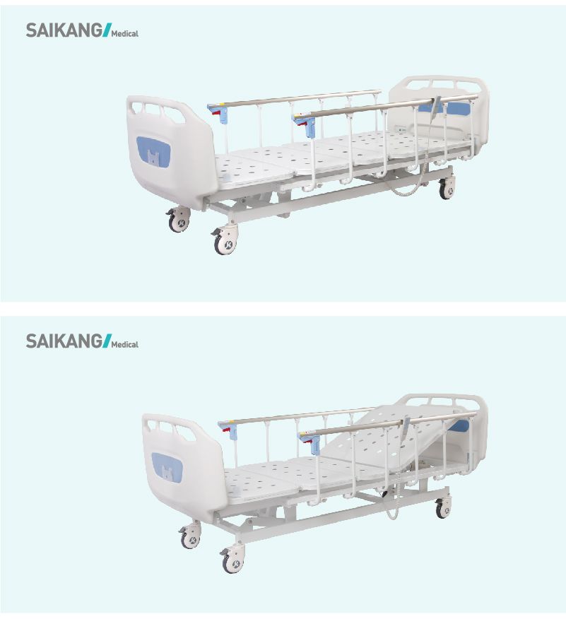 D5w5s-Sh Electric Medical Furniture Hospital ICU Bed with Three Functions