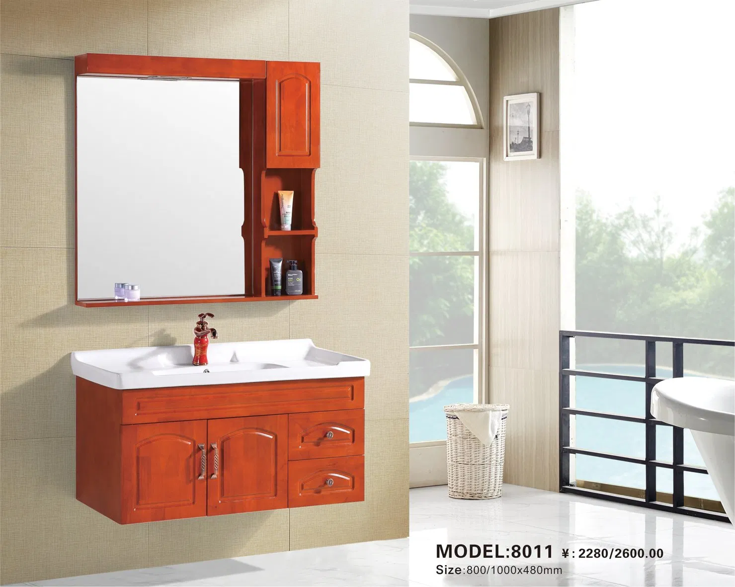 Dressing Wall Light Bathroom Cabinets LED Mirror