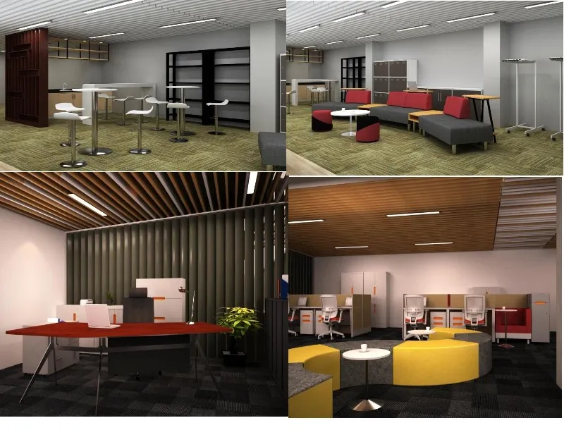 Electrostatic Powder Coating Finish Study Webber Office Furniture Steel Cabinet