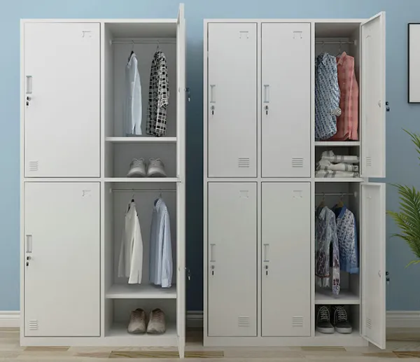 Fas-028 Colorful Steel Furniture Cabinet 6 Door School Metal Locker