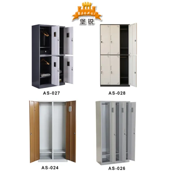Fas-028 Colorful Steel Furniture Cabinet 6 Door School Metal Locker