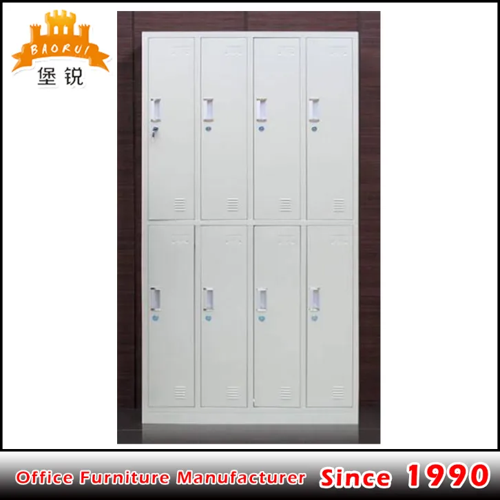 Fas-029 Gym Staff Used Steel Office Storage Cabinet 8 Door Metal Locker