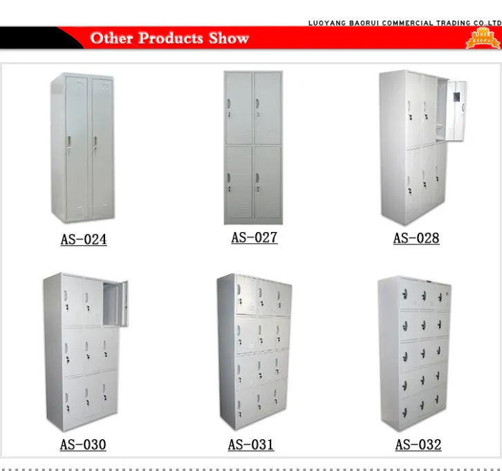 Fas-029 Metal Dormitory Locker Cheap Clothes Wardrobe Cabinet