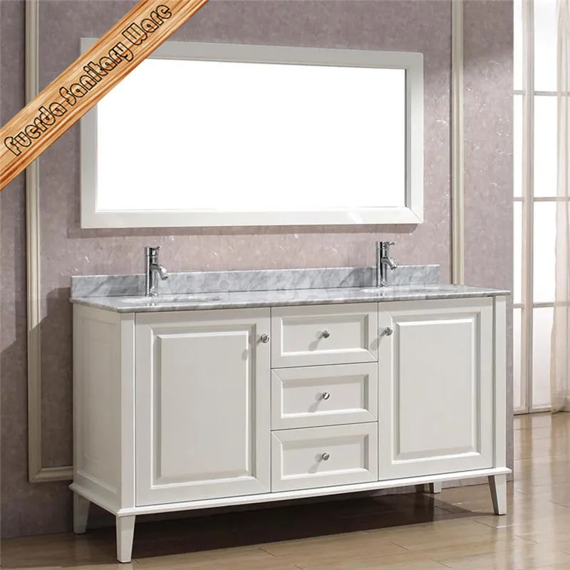 Fed- 1807 High Quality Solid Wood Bathroom Vanity, Bathroom Cabinet