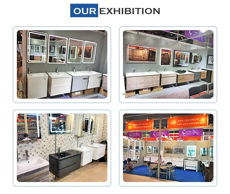 Folding Bathroom Cabinet Bathroom Water Cabinet Bathroom Storage Cabinet Bathroom Wall Decorative LED Mirror Cabinets