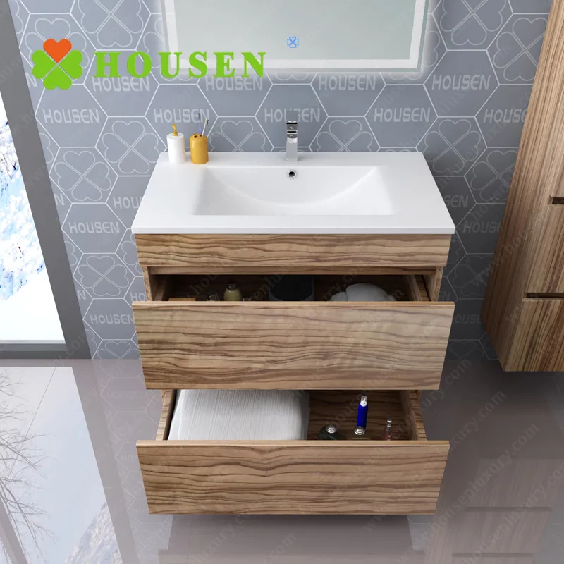 Formica Bathroom Vanity with Drawers Corner Cabinet for Toilets