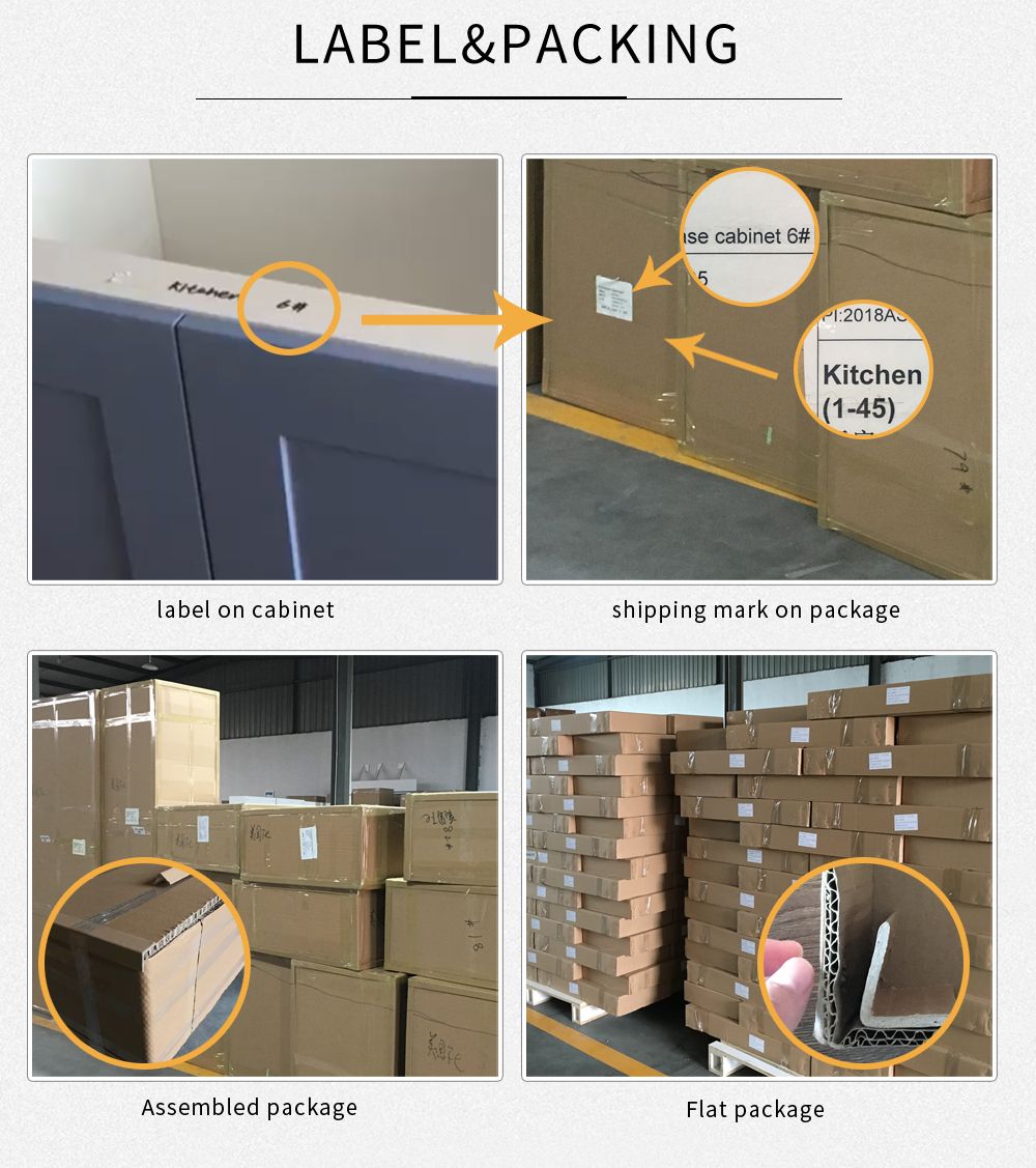 Hampton New Home Kitchen Renovation Solid Wood Door Plywood Carcass Customized Style Kitchen Cabinets