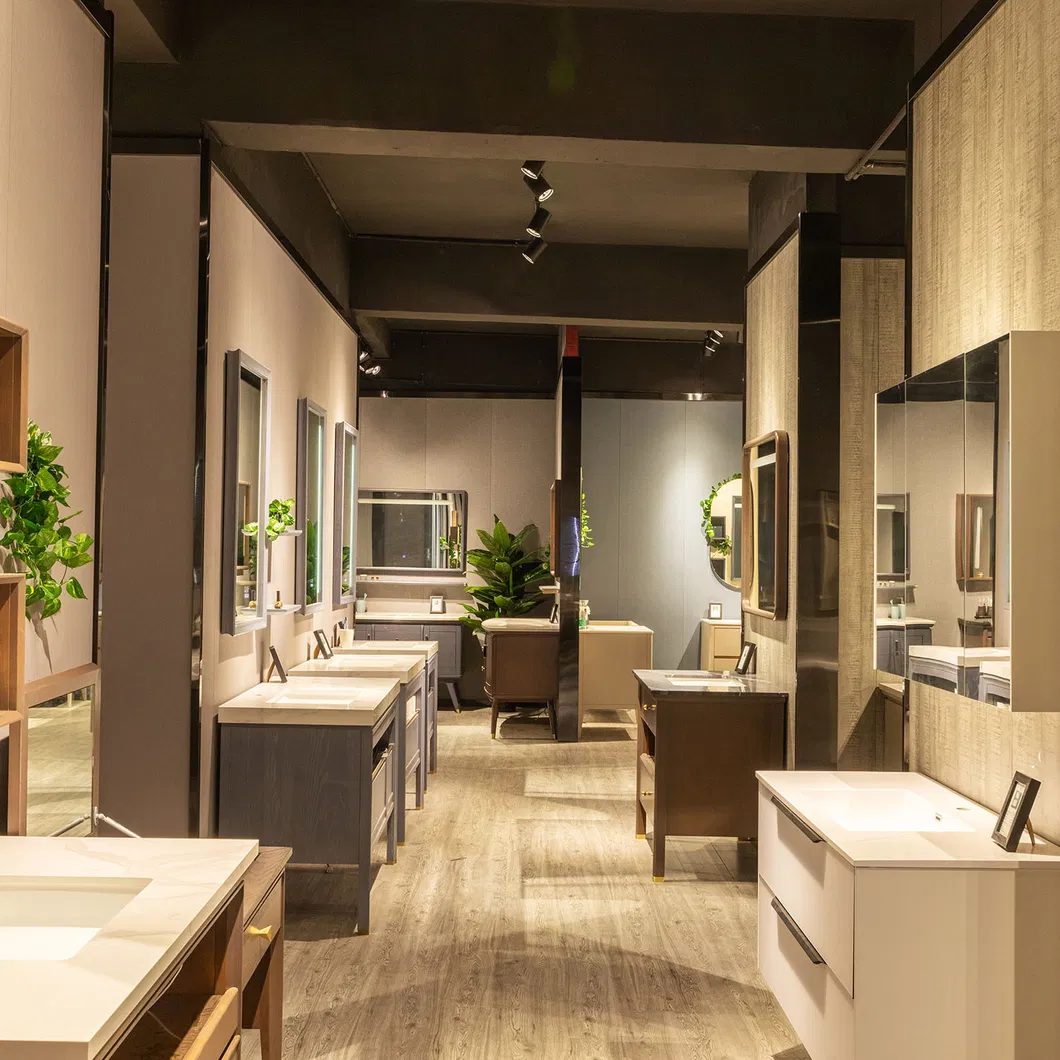 Hanging LED Bathroom Wall Cabinet Washbasin Dressing Table Design Bathroom Cabinet Storage