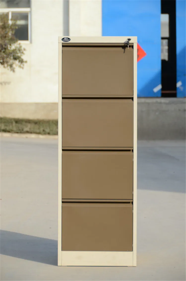 High Quality Metal Furniture Heavy Bearing 4 Drawers Steel Storage Drawer Cabinet