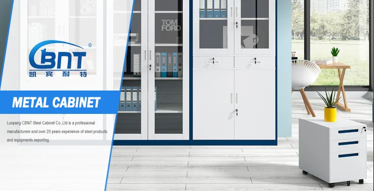 High Quality Metal Furniture Heavy Bearing 4 Drawers Steel Storage Drawer Cabinet