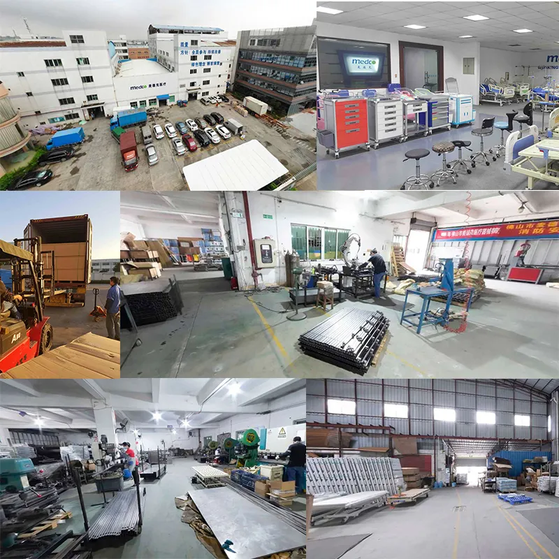 Hospital Bed Waterproof Foam 4 Folding Anti-Bedsore Mattress for Patient