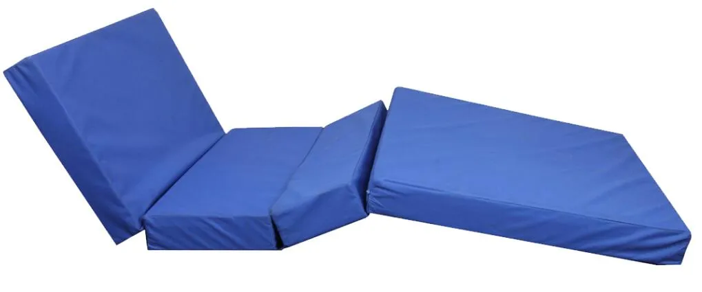 Hospital Bed Waterproof Foam 4 Folding Anti-Bedsore Mattress for Patient