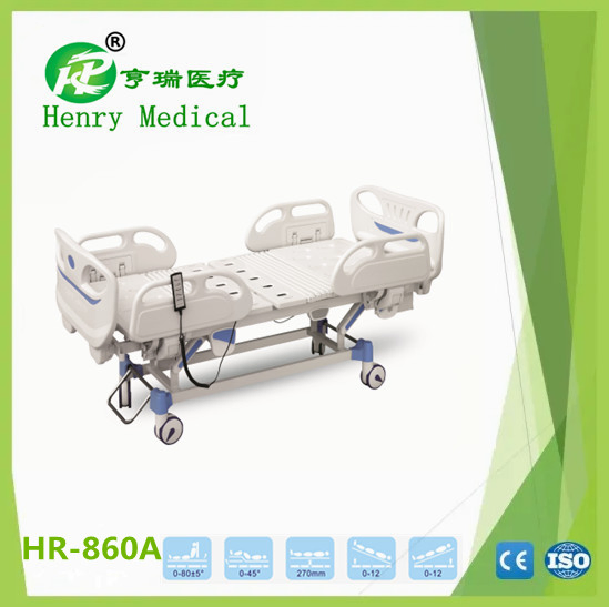 Hospital Electric Bed/Five Function Medical Bed (HR- 858 )