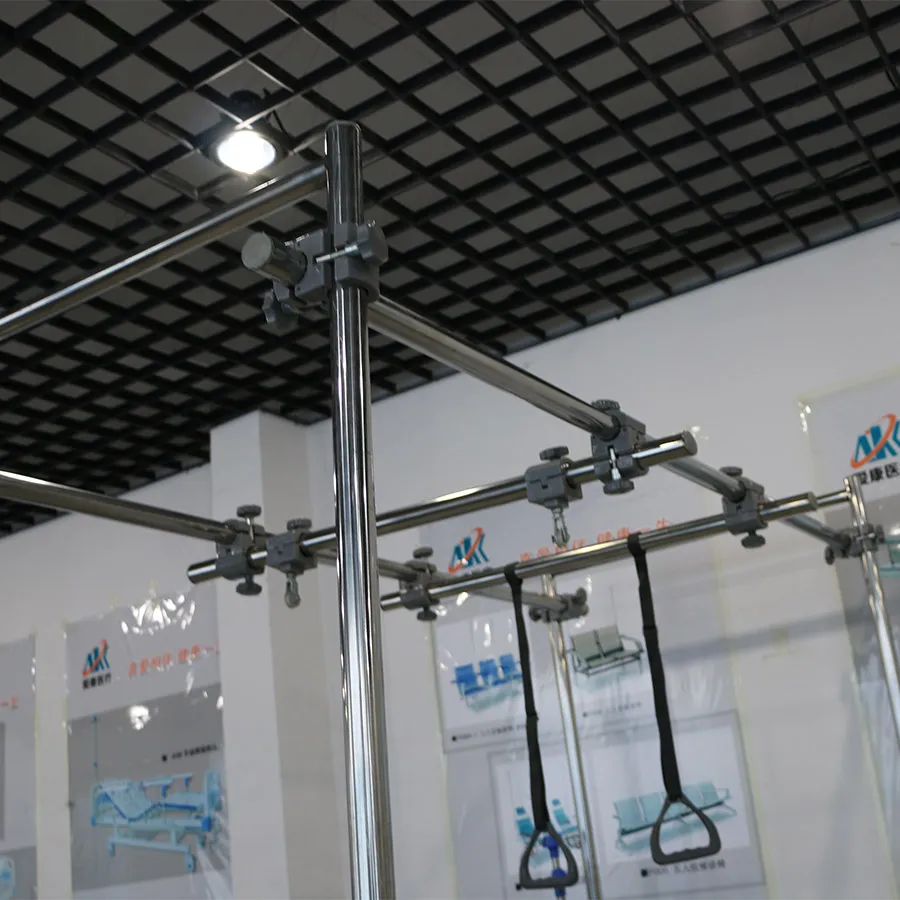 Hospital Equipment Stainless Steel Three-Function Hanging Leg Orthopedic Bed