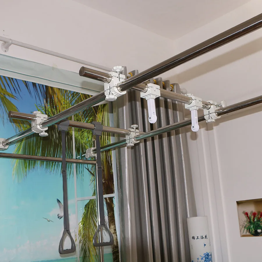 Hospital Equipment Stainless Steel Three-Function Hanging Leg Orthopedic Bed with Casters