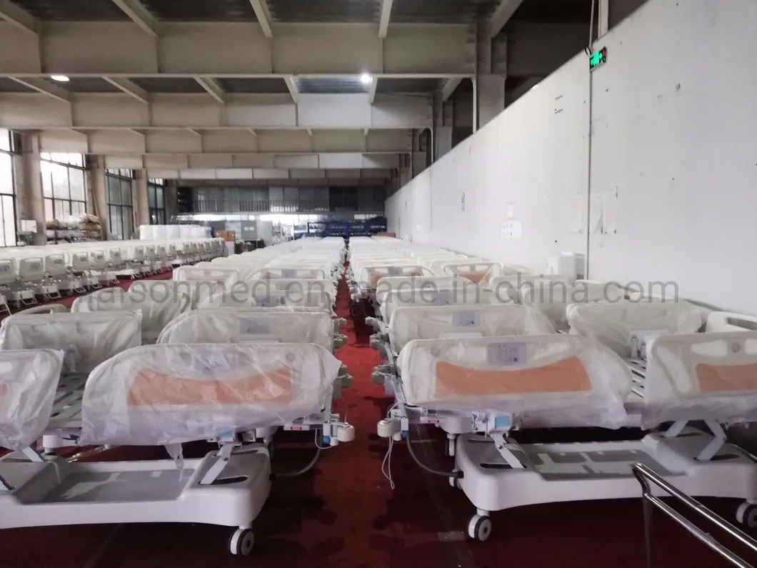 Hospital Furniture High Quality Tilting Sick Bed for Medical School