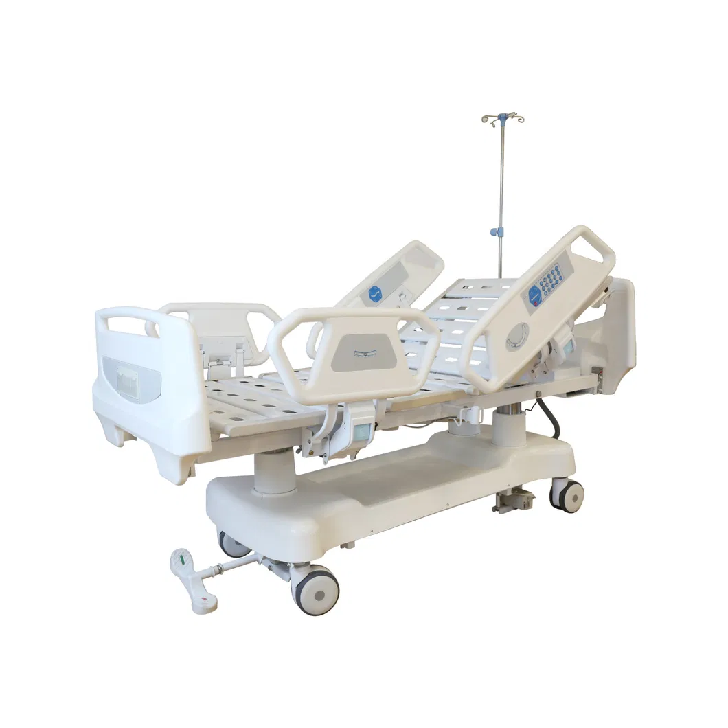 Hospital Furniture High Quality Tilting Sick Bed for Medical School