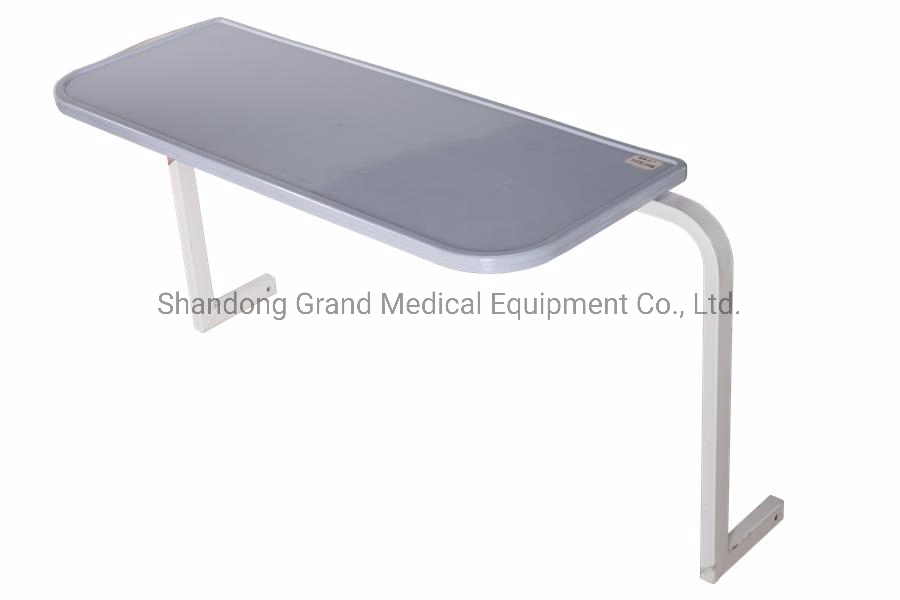 Hospital Medical Adjustable Patient Dining Overbed Portable Medical Dining Portable Table on for Hospital Bed Cheap Tray Table
