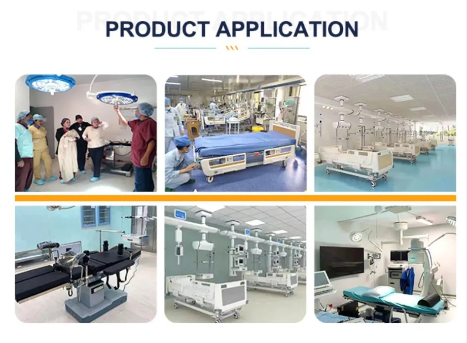 Hospital Medical Adjustable Patient Dining Overbed Portable Medical Dining Portable Table on for Hospital Bed Cheap Tray Table