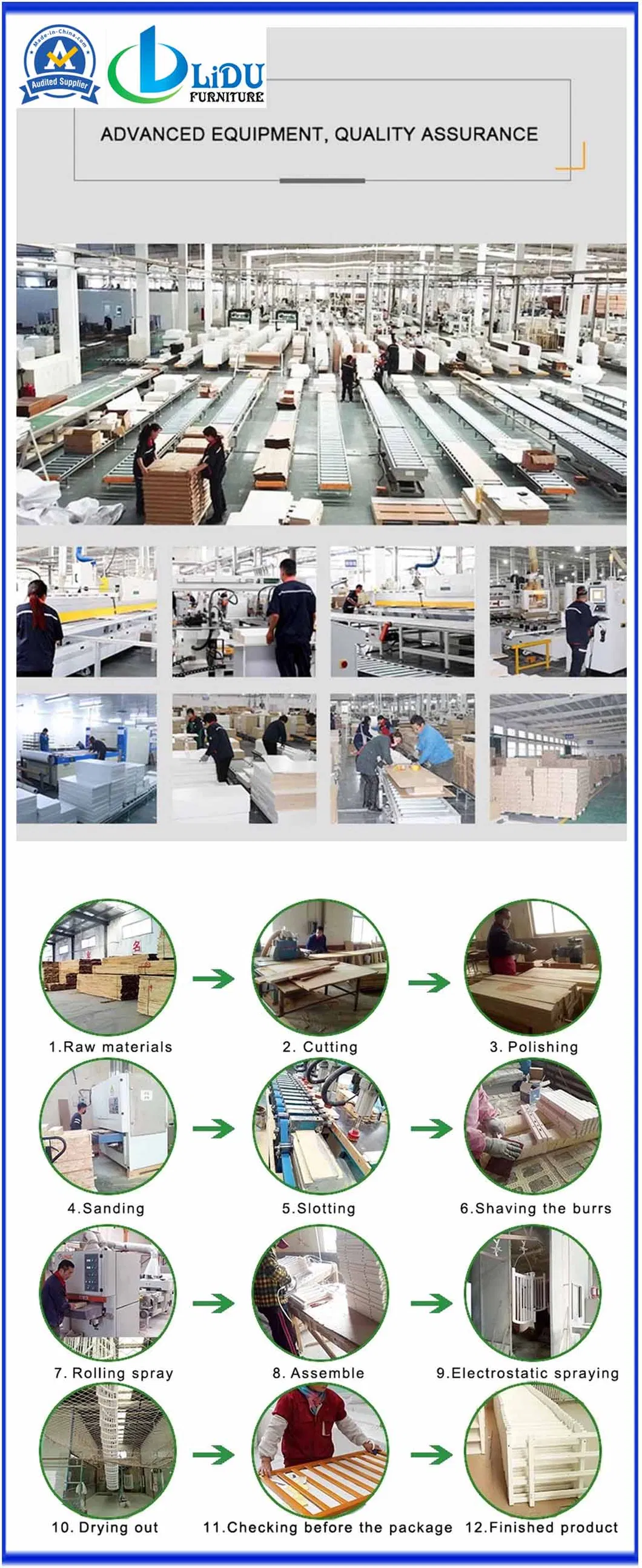 Hot Sell New Design Beautiful Wood Baby Bed Furniture Montessori House Frame Kids/Toddler Bed