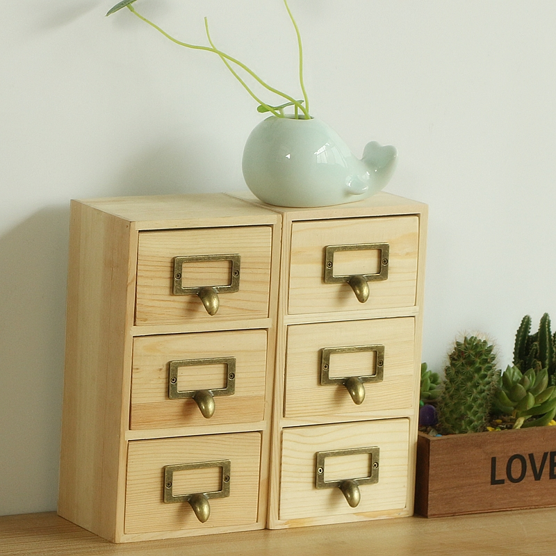 Hotel Furniture Wood Storage Drawer Home Wood Socks Organizer