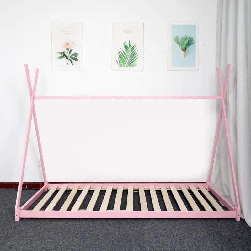 House Bed Frame Twin Full or Queen Montessori Children Bed House Wooden Toddler Bed