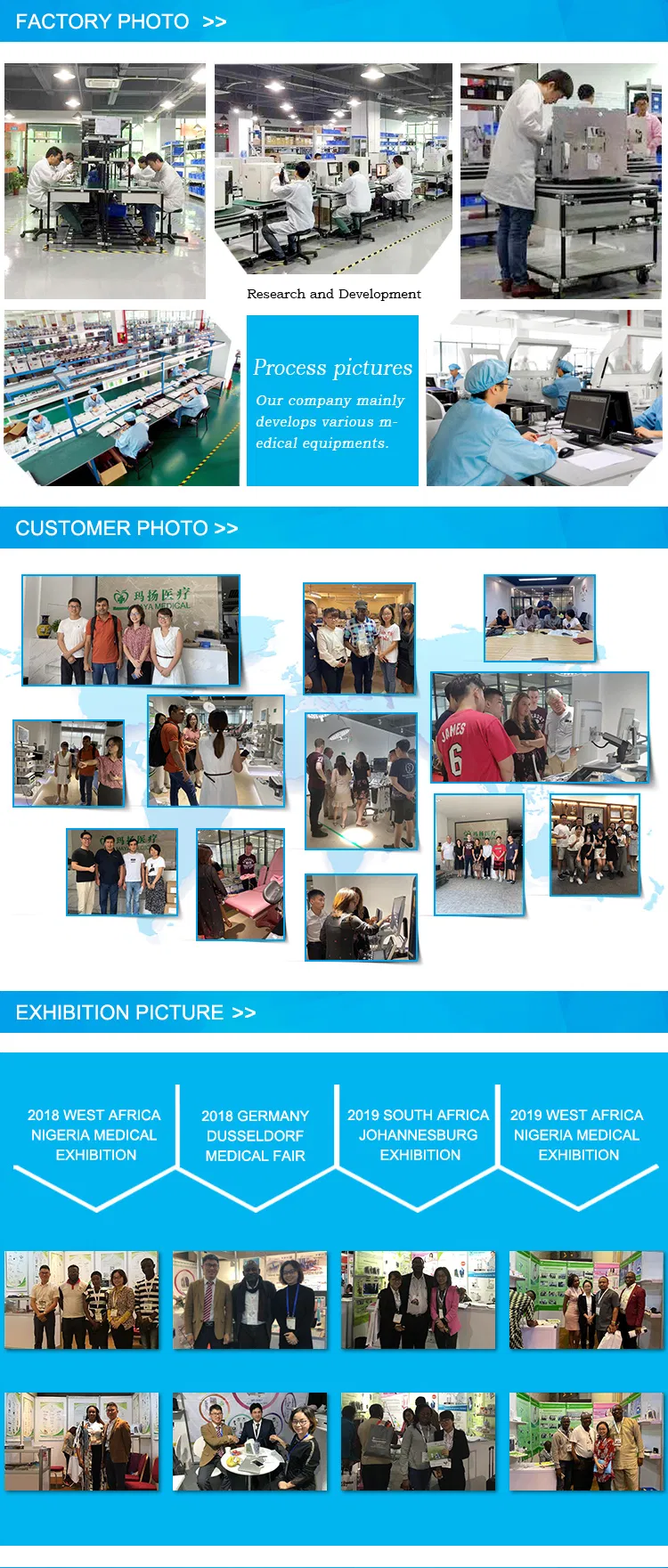 Intensive Care Unit Bed Equipment Multifunctional Multi-Function Electric Weighing Bed 2020 Hot Central Double Swing Sickbed