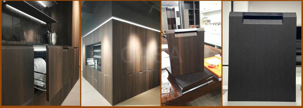 Italian Style Luxury Wardrobe Modern Closet Design Walk in Clost with Glass Door