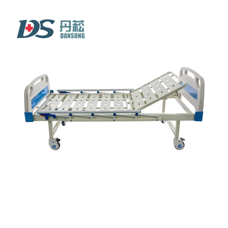 Manufacture Directly Supply Durable Iron 1 Function Hospital Bed