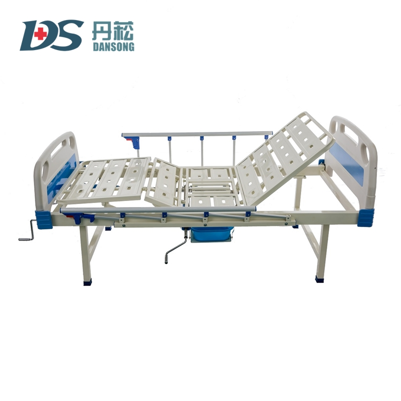 Manufacture Experiences Electric Medical Nursing Bed 5 Function ICU Hospital Bed for Patients
