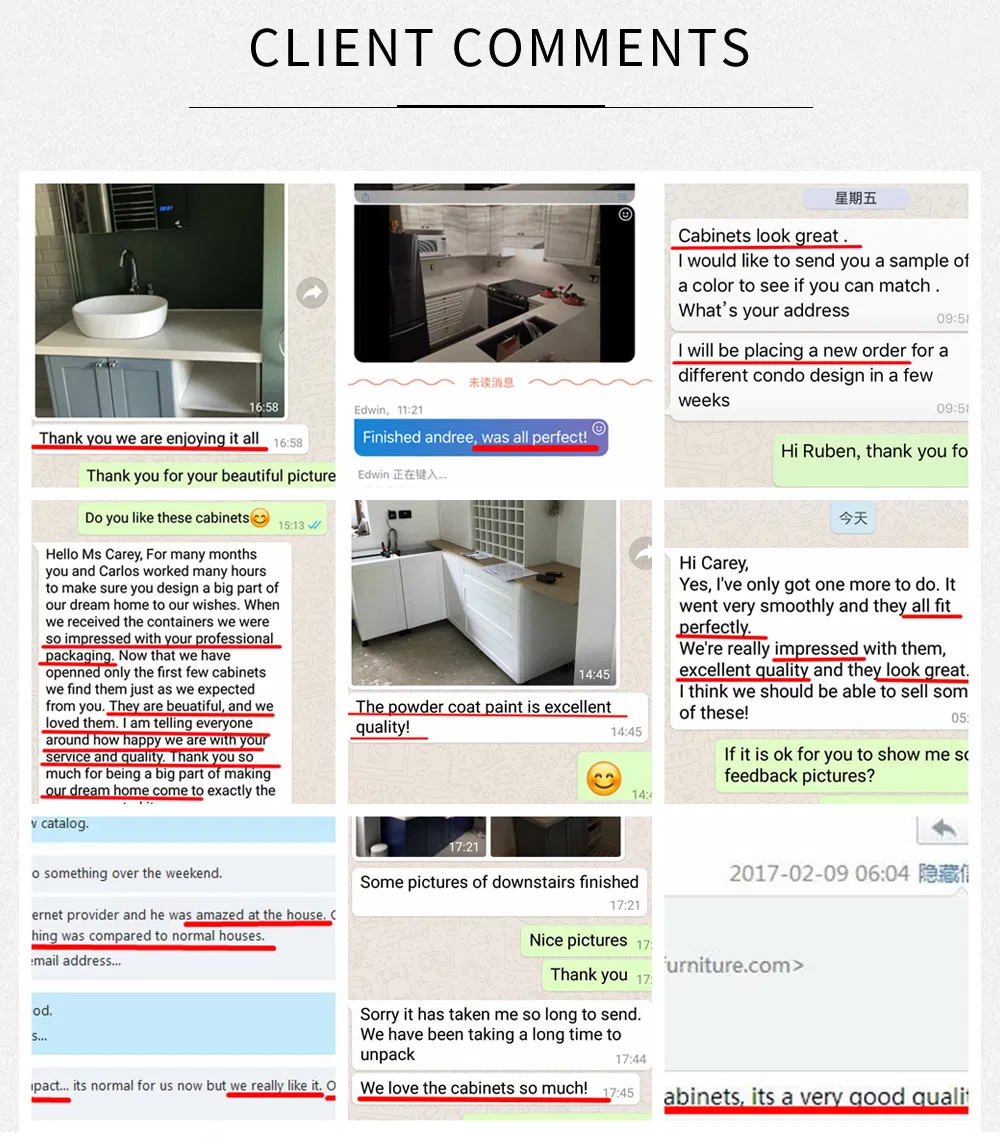 Manufacture Price Customized Design Solid Wood Shaker Kitchen Cabinets with Free CAD Design