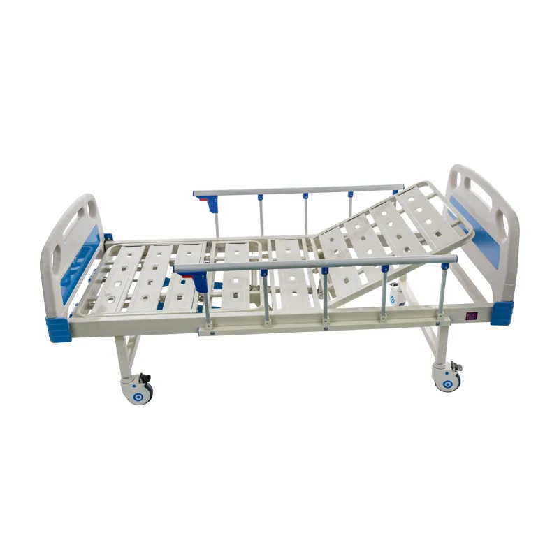 Manufacture Supply Potty Adjustable 3 Functions Manual Silent Wheel Hospital Bed Egypt