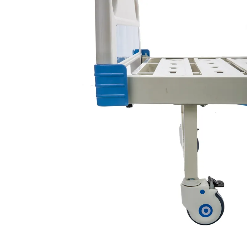 Medical Equipment 2 Functions Manual Hospital Bed with Competitive Price