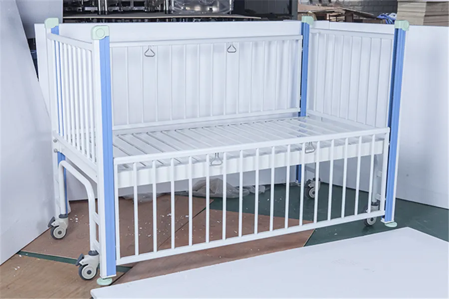 Medical Luxury Child Bed Hospital Functional Nursing Height Adustable Bed for Children