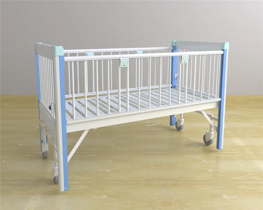 Medical Luxury Child Bed Hospital Functional Nursing Height Adustable Bed for Children