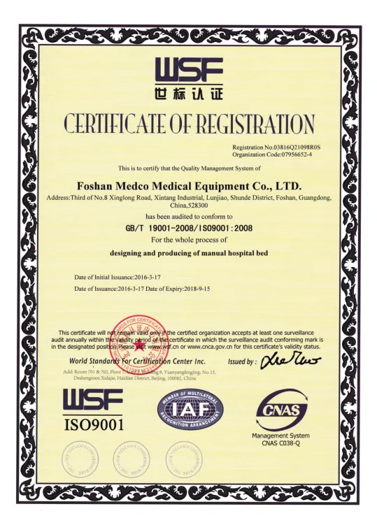 Medical Supplies Steel ICU Multi-Function Metal Mobile Electric Adjustable Hospital Bed for Clinic