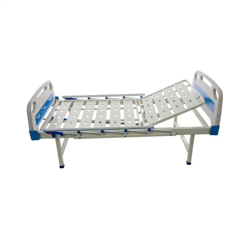 Metal Folding 1 Crank Hospital Bed with 1 Function for Disabled Patients